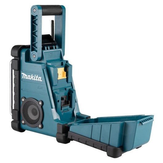 Radio Makita DMR116 Digital AM FM 37h Laufzeit IP64 Turquoise