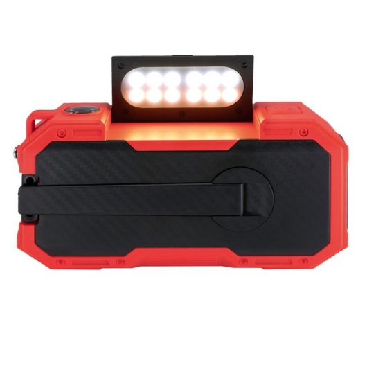 Radio Albrecht DR 112 DAB+ FM 5W USB Type-C Noir Rouge