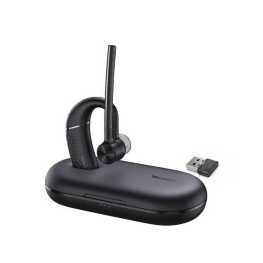 Auriculaires Yealink BH71-PRO sans fil Bluetooth pour bureau avec micro et étui noir