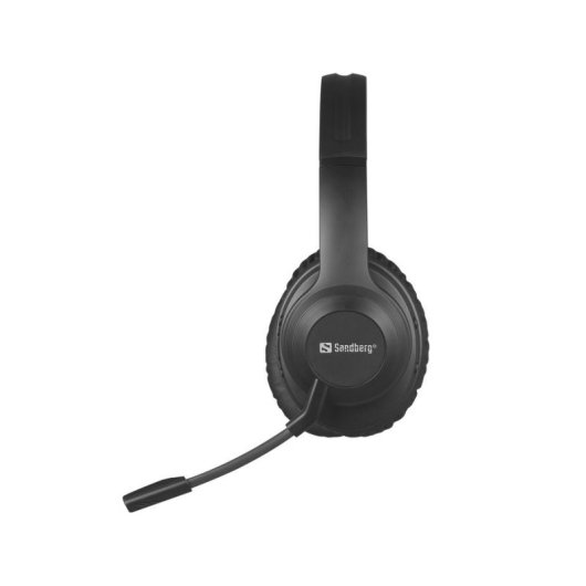 Auriculares Sandberg 126-45 inalámbricos Bluetooth con Cancelación de Ruido, Micrófono y 24h autonomía, negro