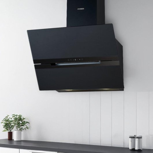 Campana extractora Hyundai HCDE70DCB00 Doble tiro 70 cm Booster táctil