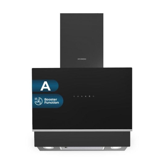 Campana extractora Hyundai HCPD600AN Doble tiro 60cm con control táctil Booster