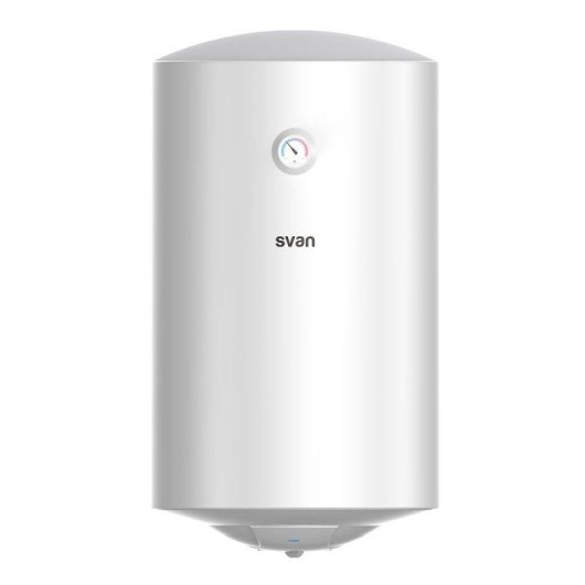 Termo eléctrico Svan 80L 1500W vertical blanco manual con termómetro
