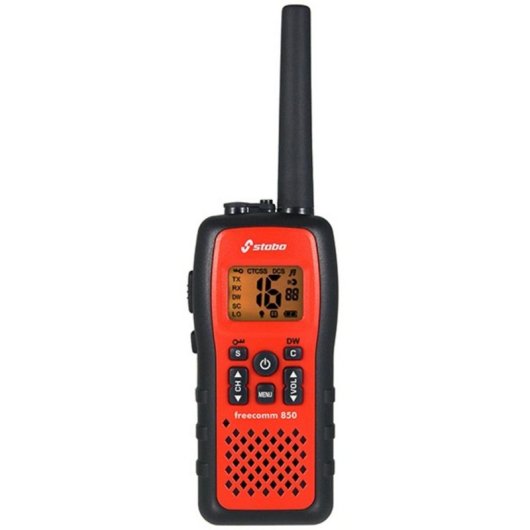 Walkie Talkie Stabo freecomm 850 16 Kanaele LCD Li-Ion Akku