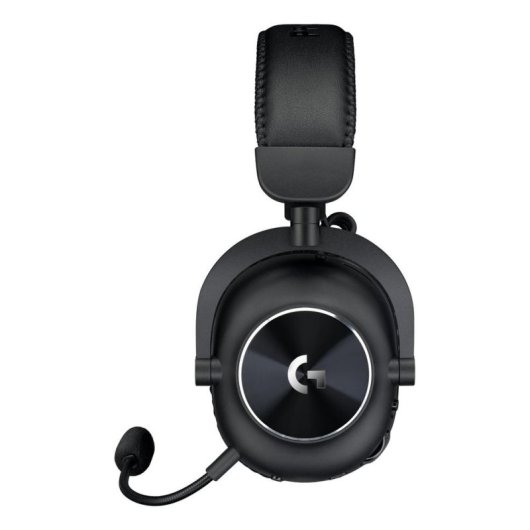 Kopfhörer Logitech PRO X Wireless 2 kabellos und kabelgebunden Bluetooth Gaming mit Ständer Schwarz