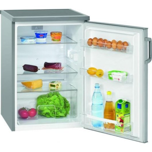 Refrigerateur Une Porte Bomann VS 2195 Defrost 84,5cm 134L D Inox