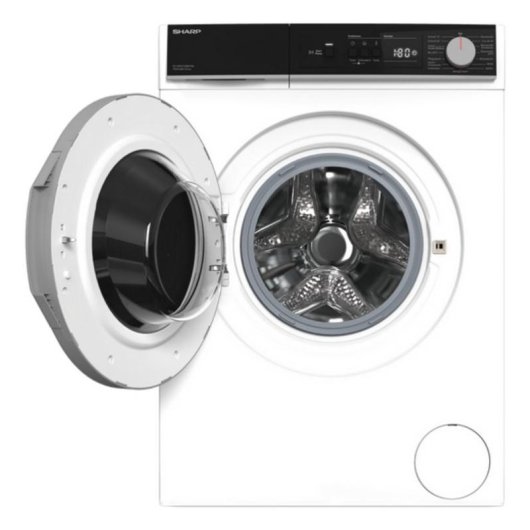 Máquina de Lavar Roupa Sharp ES-NFA714BW1NA-DE 7kg 1400rpm A Branco Inverter