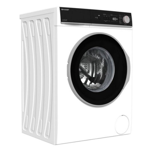 Máquina de Lavar Roupa Sharp ES-NFA714BW1NA-DE 7kg 1400rpm A Branco Inverter