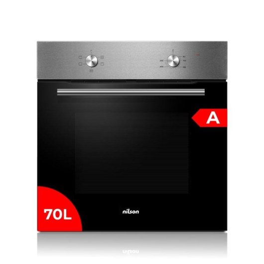 Horno Nilson NH4700EX Manual 70L 60cm 4 Programas Inox