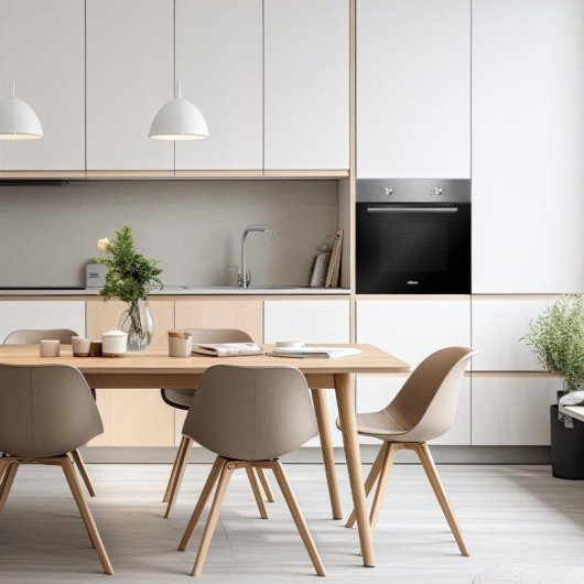 Horno Nilson NH4700EX Manual 70L 60cm 4 Programas Inox