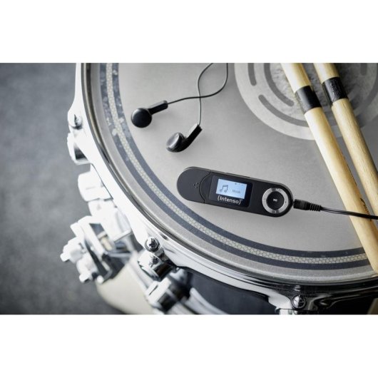 Lettore MP3 Intenso Music Walker 64GB nero con cuffie