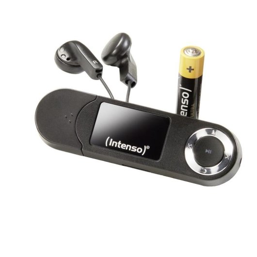 Lettore MP3 Intenso Music Walker 64GB nero con cuffie