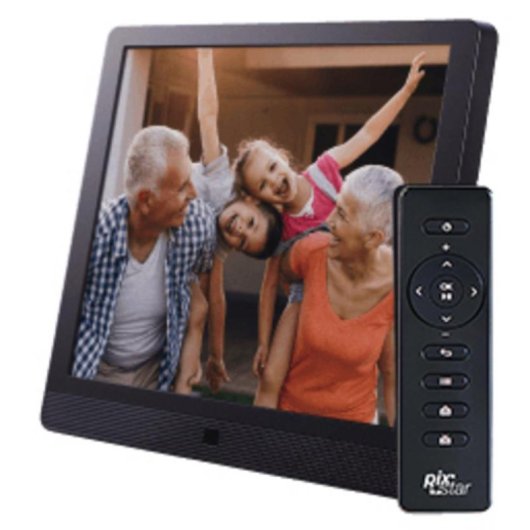 Cadre photo numérique Pix-Star 15 15" Wi-Fi 8GB 1024x768 Noir