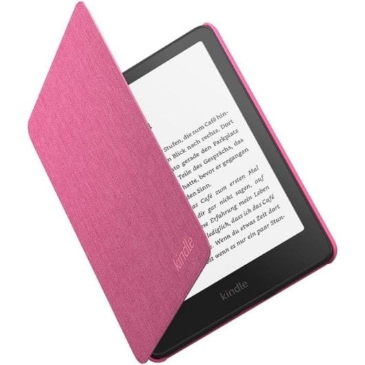 Protectora para Kindle Paperwhite y Colorsoft, Rosa, Tela Poliéster