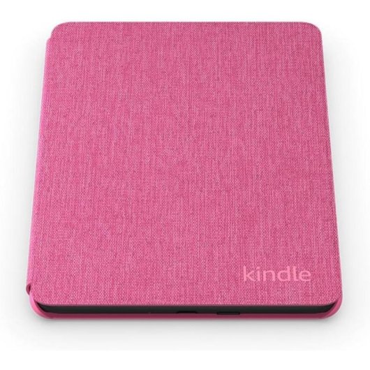 Protectora para Kindle Paperwhite y Colorsoft, Rosa, Tela Poliéster