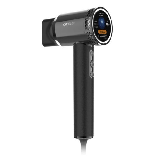 Professioneller Föhn Cecotec DryGlam Waves i-Sensor Pro 1600W 4 Temperaturstufen 2 Geschwindigkeiten mit Zubehör Platinum