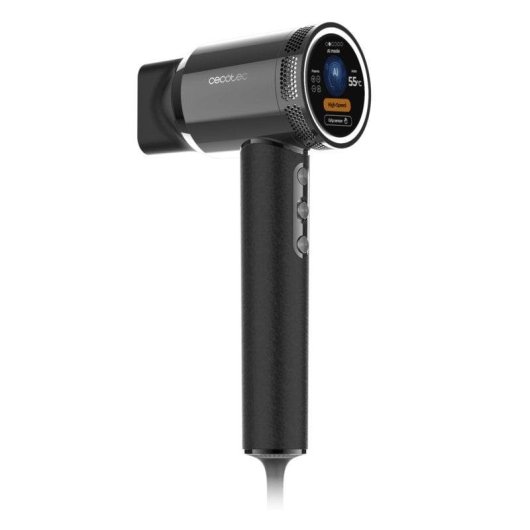 Professioneller Föhn Cecotec DryGlam Waves i-Sensor Pro 1600W 4 Temperaturstufen 2 Geschwindigkeiten mit Zubehör Platinum