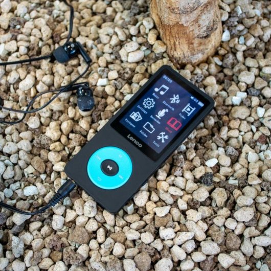 Lettore MP3 Lenco Xemio-860BU 8GB LCD Nero Blu Bluetooth