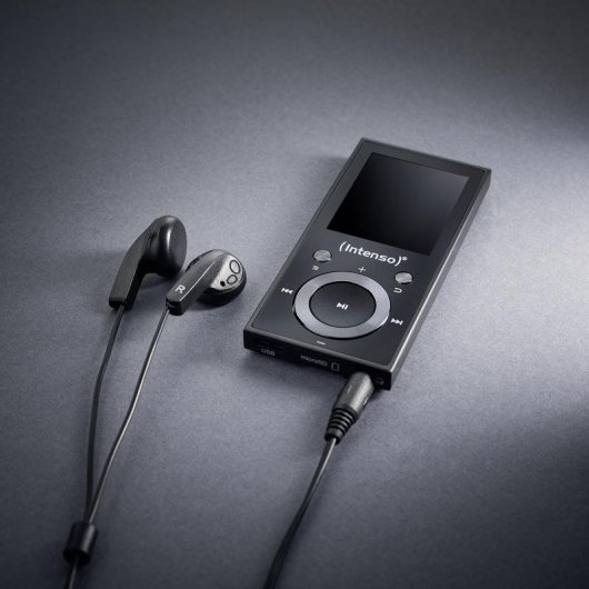 Lettore MP4 Intenso Video Scooter BT 64GB Bluetooth 5.0 LCD 1.8" Nero