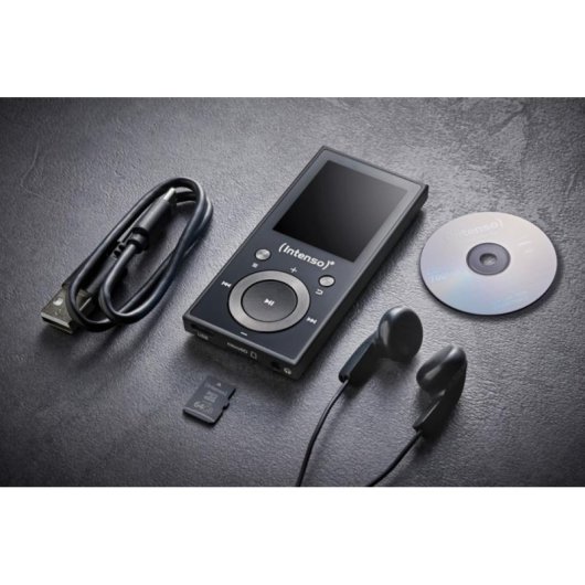 Lettore MP4 Intenso Video Scooter BT 64GB Bluetooth 5.0 LCD 1.8" Nero