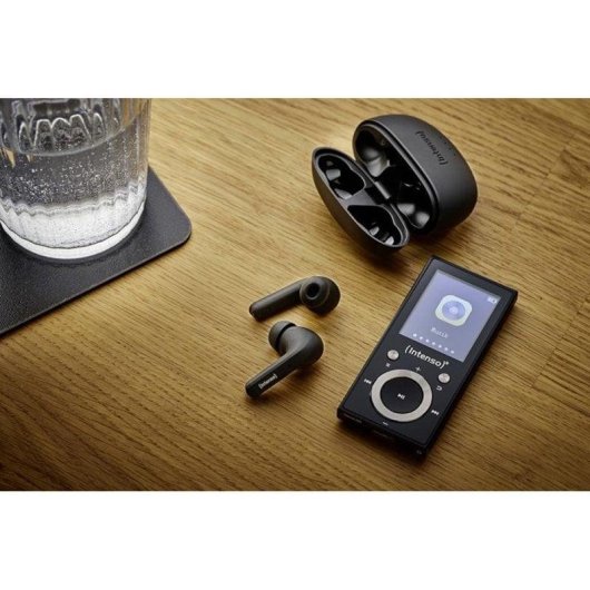 Reproductor MP3 Intenso Video Scooter BT 16 GB LCD USB 2.0 Negro Auriculares incluidos