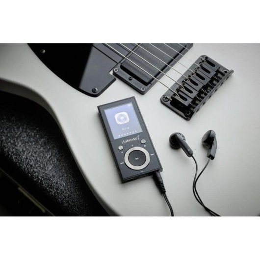 Reproductor MP3 Intenso Video Scooter BT 16 GB LCD USB 2.0 Negro Auriculares incluidos