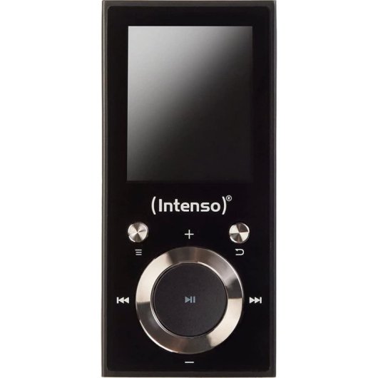 Reproductor MP3 Intenso Video Scooter BT 16 GB LCD USB 2.0 Negro Auriculares incluidos
