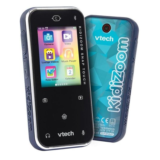 Smartphone per bambini VTech KidiZoom Snap Touch touch screen Bluetooth nero