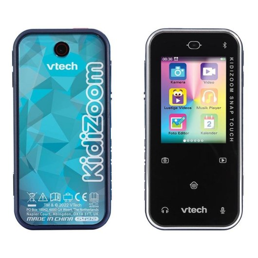 Smartphone per bambini VTech KidiZoom Snap Touch touch screen Bluetooth nero
