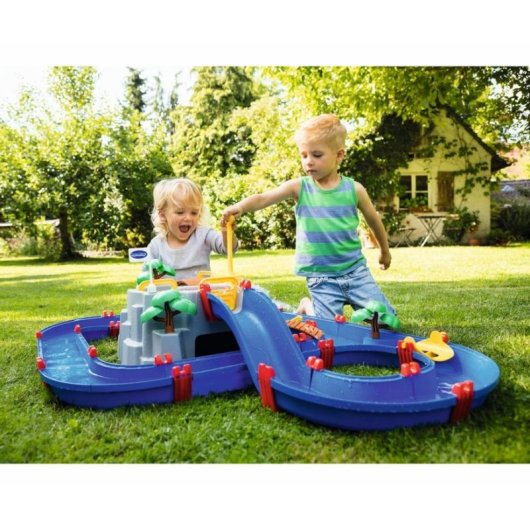 Spielset AquaPlay 8700001542 Kanal Blau Mehrfarbig 3-7 Jahre