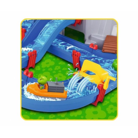 Spielset AquaPlay 8700001542 Kanal Blau Mehrfarbig 3-7 Jahre