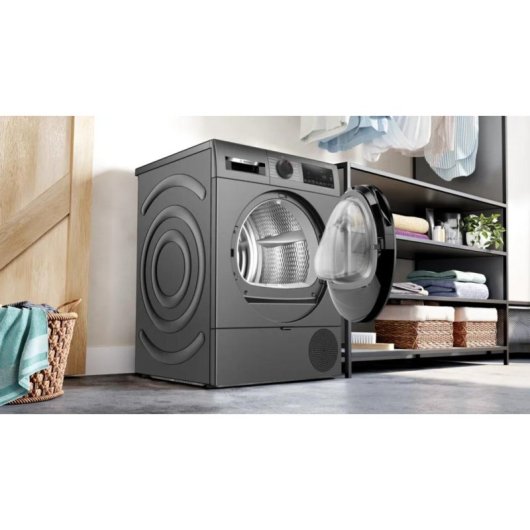 Secadora de condensação Bosch Serie 6 WQG243DR10 9kg Classe C bomba de calor