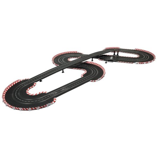 Circuit de course Carrera Full Speed 1:24 2 vehicules sans fil multicolore