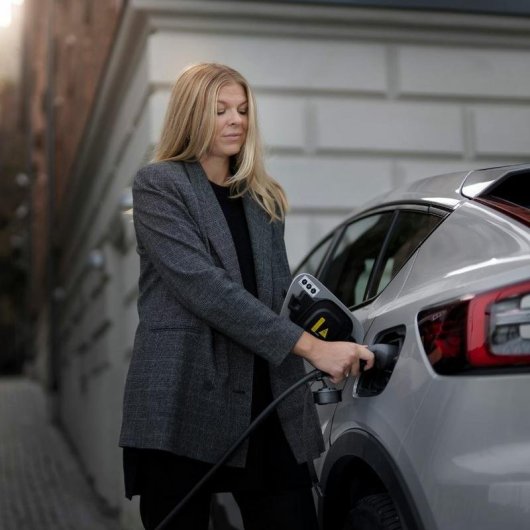 Cable de carga DEFA eConnect Rojo Type 2 7.5 m 13.8 kW