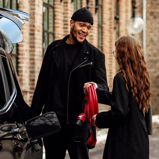 Cable de carga DEFA eConnect Rojo Type 2 7.5 m 13.8 kW