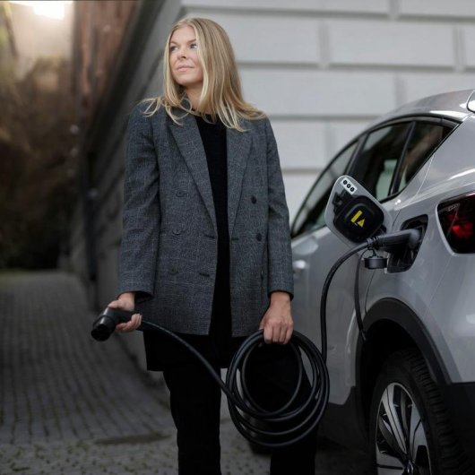 Cable de carga DEFA eConnect Rojo Type 2 7.5 m 13.8 kW