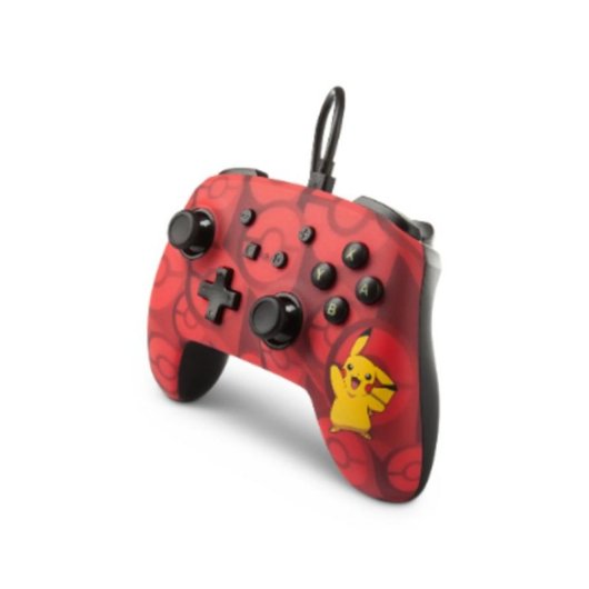 Gamepad PowerA Nintendo Switch Alámbrico USB Rojo
