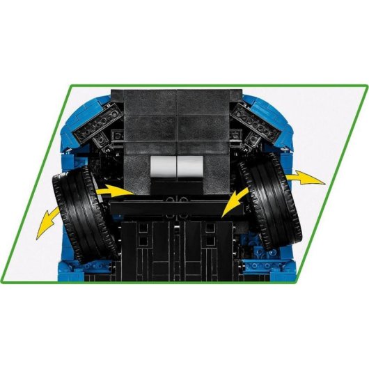 Cobi Skoda Octavia RS Bloques de construcción 2405 piezas