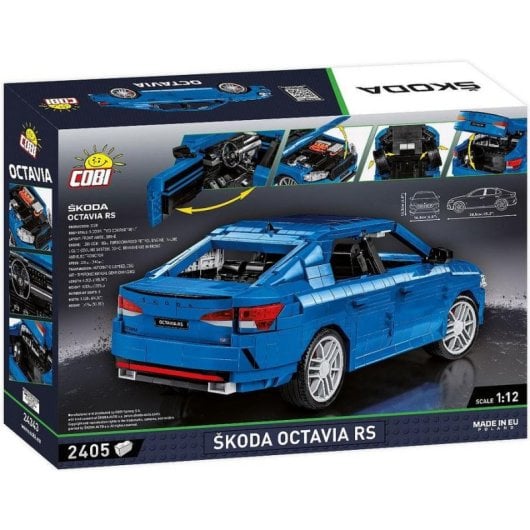 Cobi Skoda Octavia RS Bloques de construcción 2405 piezas