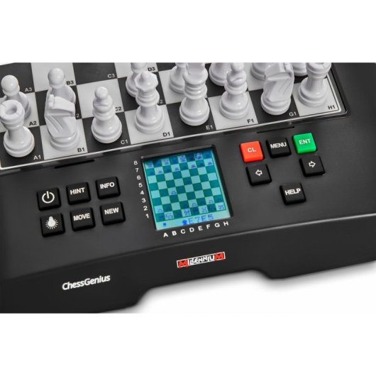 Juego de ajedrez Millennium ChessGenius Tablero magnético de una sola pieza