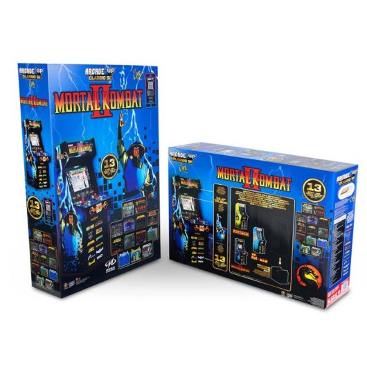 Cabinet Arcade Verticale Arcade1Up MKB-A-405729 15.6 pollici 13 giochi