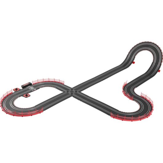 Rennbahn Carrera 20062582 1:43 mit 2 elektrischen Fahrzeugen