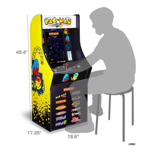 Arcade-Automat Arcade1Up PAC-A-405529 13 Klassiker 15.6 Zoll