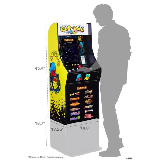 Arcade-Automat Arcade1Up PAC-A-405529 13 Klassiker 15.6 Zoll
