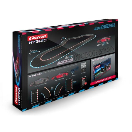 Set de pista y vehículos de carreras Carrera 50050002 1:50 Control Remoto Inalámbrico