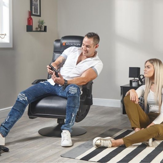 Silla gaming X Rocker Pro 4.1 con vibración y Bluetooth