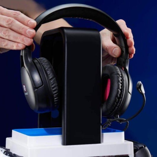 Spielturm Numskull PS5 Inspired Grau Mit Beleuchtung Kabelgebunden