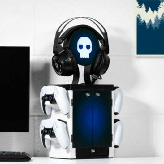 Spielturm Numskull Games PlayStation 5 Schwarz Blau Weiss Matt