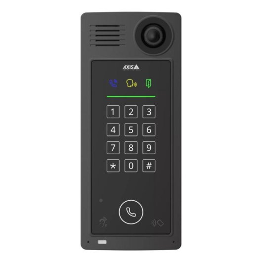 Interphone vidéo Axis A8207-VE Mk II 6MP 180°x120° Fils IP66 Audio bidirectionnel
