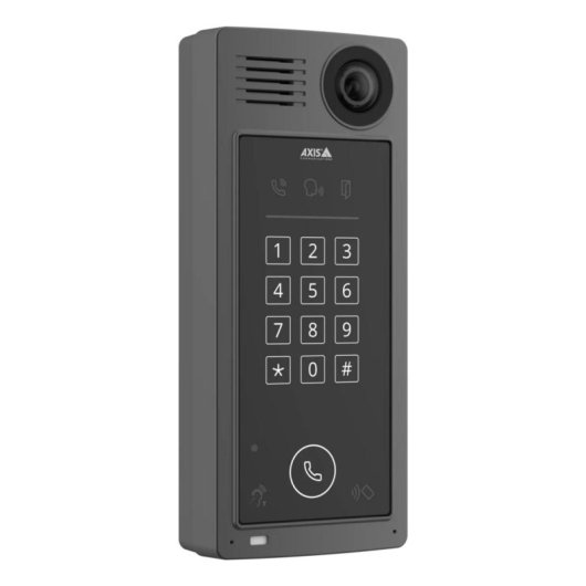 Interphone vidéo Axis A8207-VE Mk II 6MP 180°x120° Fils IP66 Audio bidirectionnel